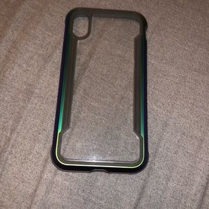 Thick Metallic IPhone X Case!!